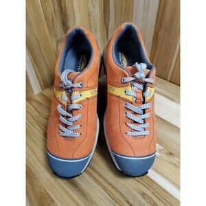 GoLite Mission Lite Women's Size 8 Salmon Grey Leather Hiking Trail Shoes. ,...